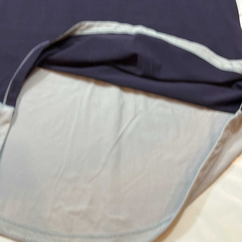 Lululemon First Base TANK TOP, bright Pink BLUE gray SOFT 18”pit to pit Medium M - Picture 6 of 10